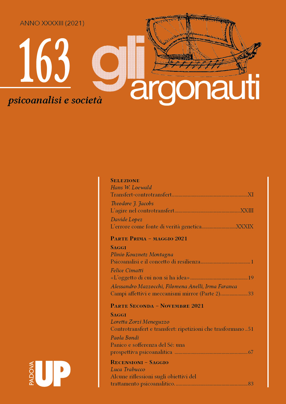 cover of argonauti 163