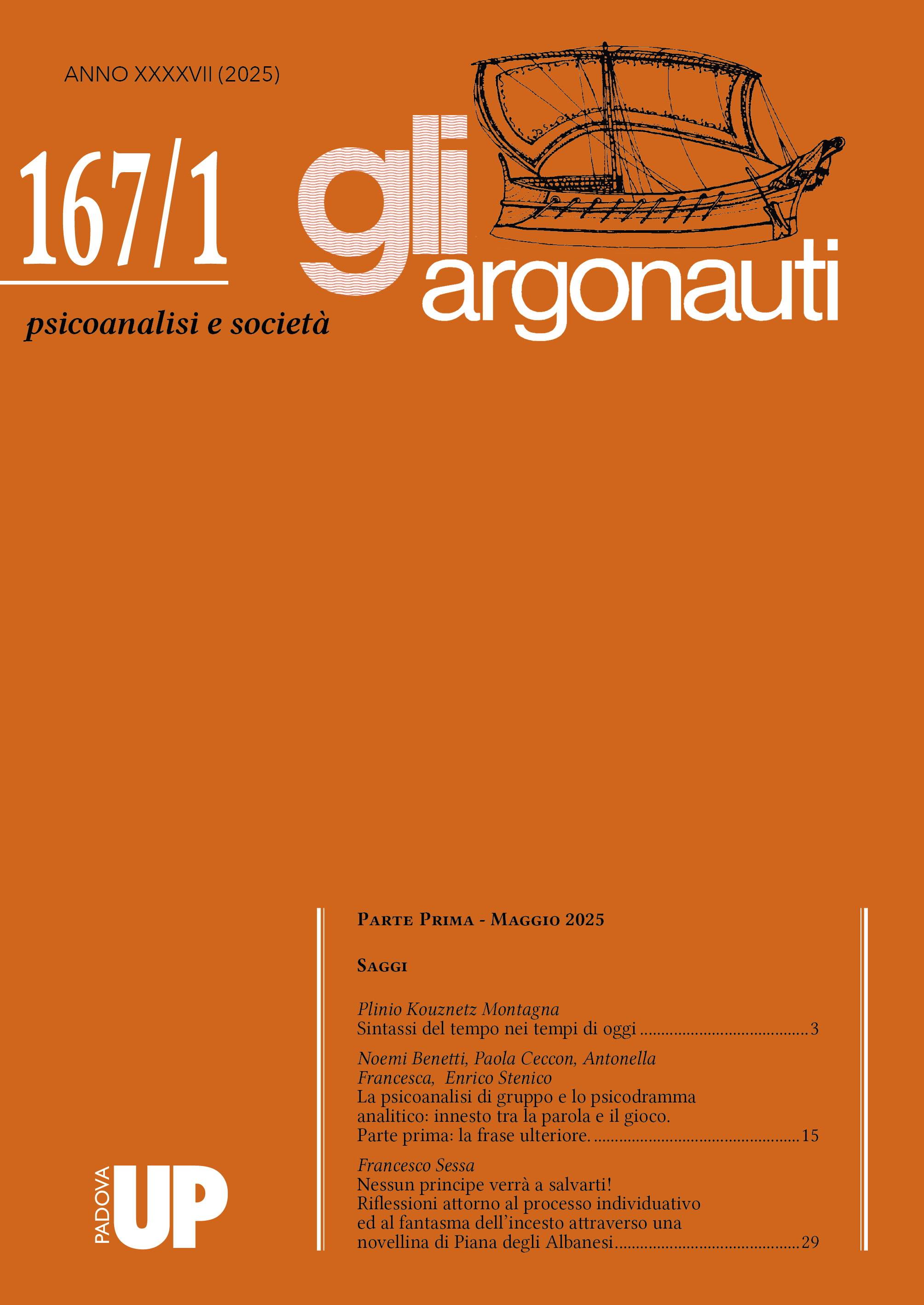 copertina argonauti 167/1